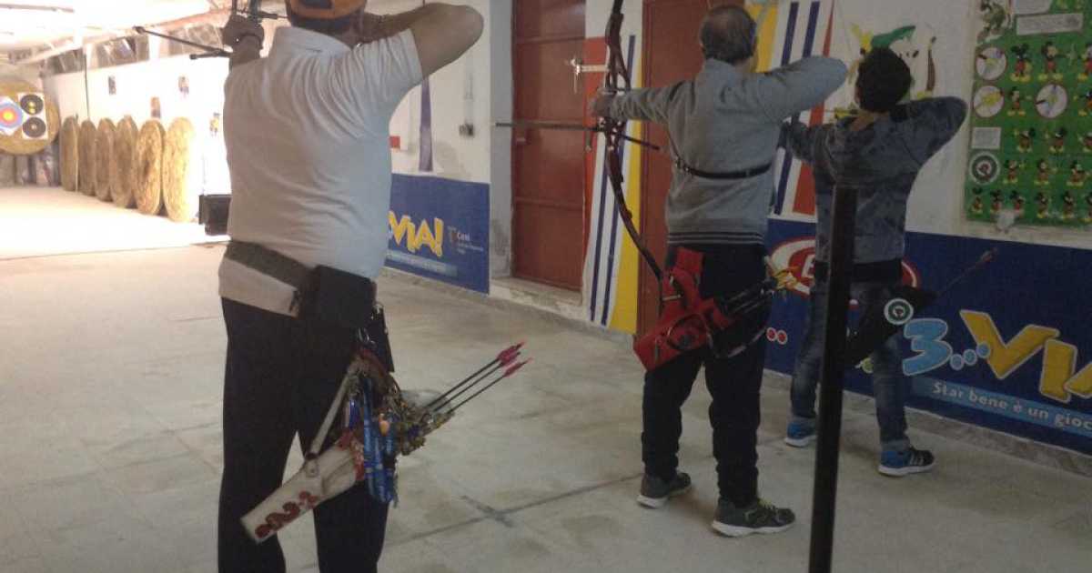 Enziteto, l� dove si pratica il tiro con l'arco: �Ma lo spazio � poco�